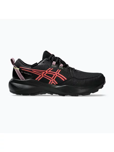 Încălțăminte de alergare pentru femei Asics Gel-Venture 11 Waterproof Black/Watermelon negru