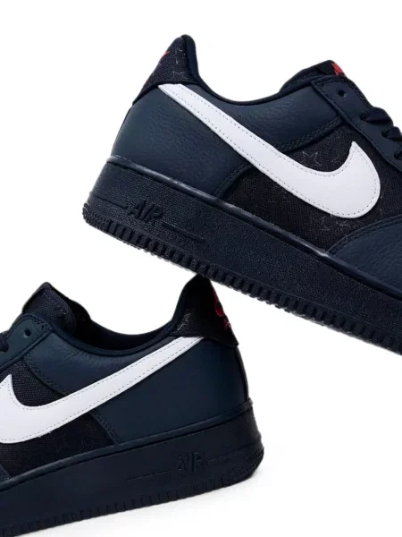 Ретро маратонки Nike Air Max с връзки с дантела черно
