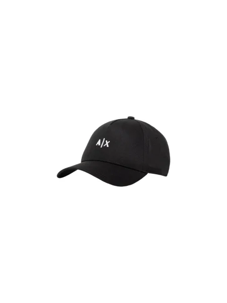 ARMANI EXCHANGE Șapcă / alb negru