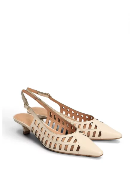 Pantofi cu toc Julie Dee slingback