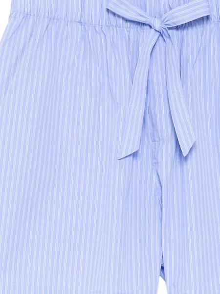 Pantaloni scurți Tekla din poplin albastru