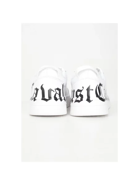 Sneakersy Just Cavalli z nadrukiem białe