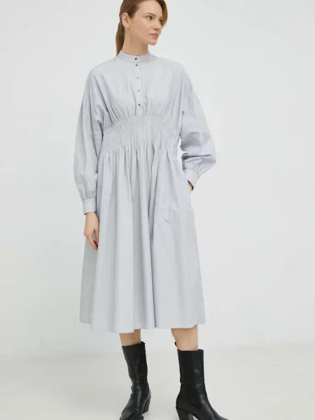 Сукня Herskind midi розкльошена білий