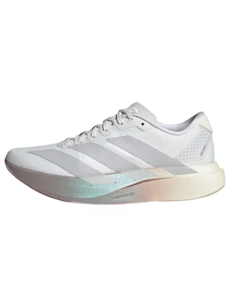 ADIDAS PERFORMANCE Běžecká obuv Adizero EVO světle šedá bílá