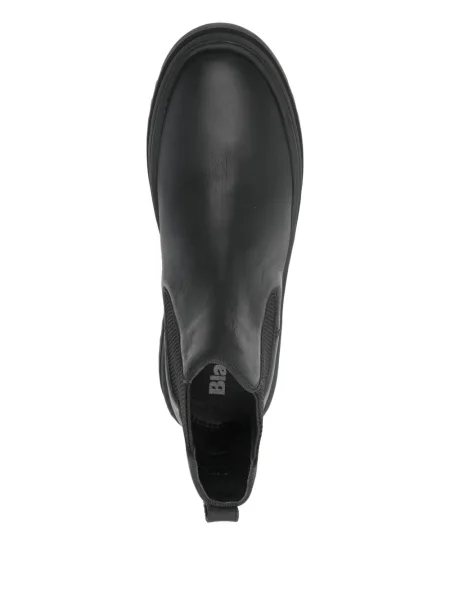 Botine chelsea Blauer din piele negru