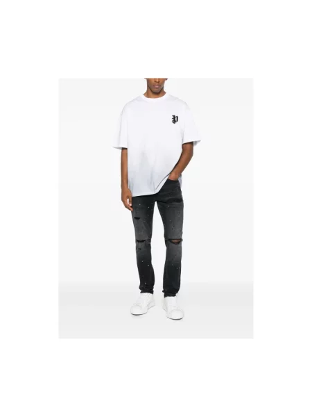 Skinny jeansy skinny Purple Brand czarne