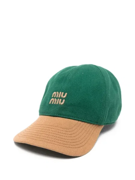 Șapcă Miu Miu verde