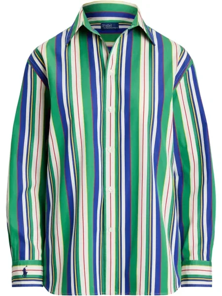 Kostiumas marškinėliai Polo Ralph Lauren satininis iki kelių balta