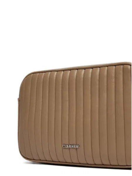Calvin Klein Táska Mini Line Quilt Camera Bag barna
