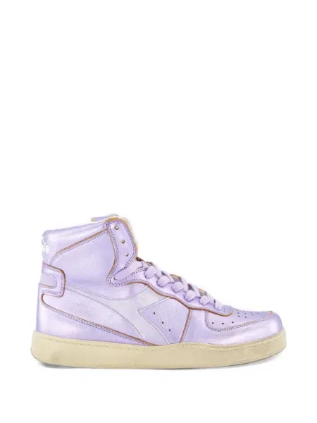 Sneakerși Diadora din piele violet