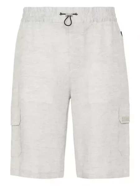 Pantaloni scurți cargo Philipp Plein gri