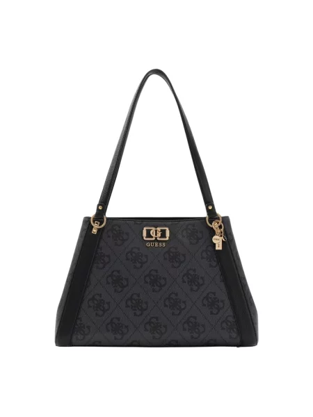 Torebka Guess z logo czarna
