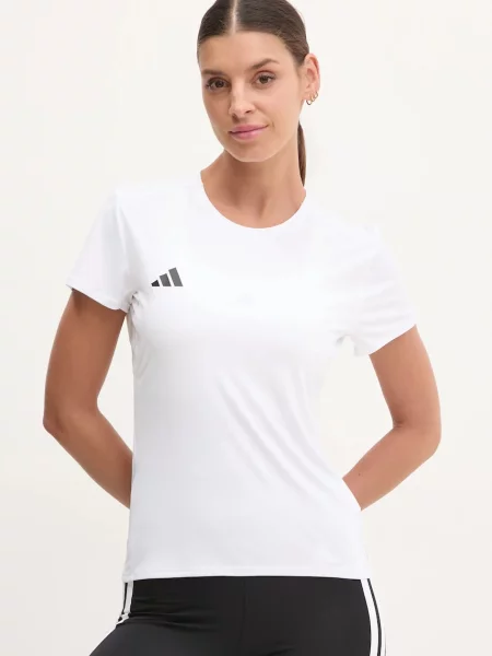 ADIDAS PERFORMANCE Tricou funcțional Adizero Essentials verde limetă alb