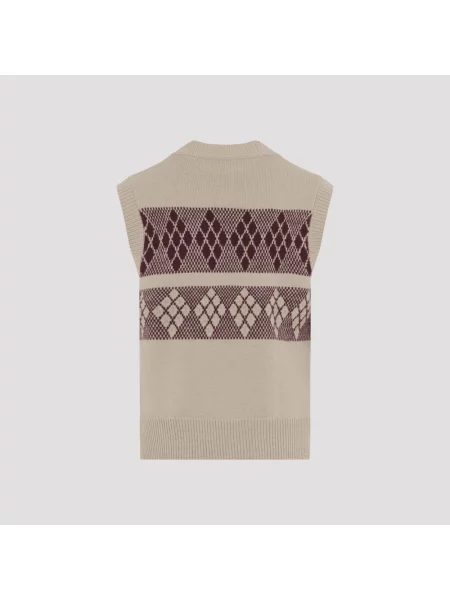 Sweter Dries Van Noten beżowy