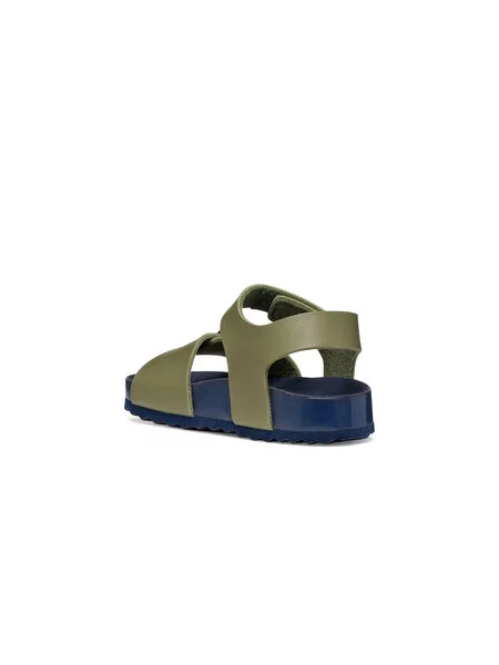 Szandál Geox B Sandal Chalki Boy S zöld