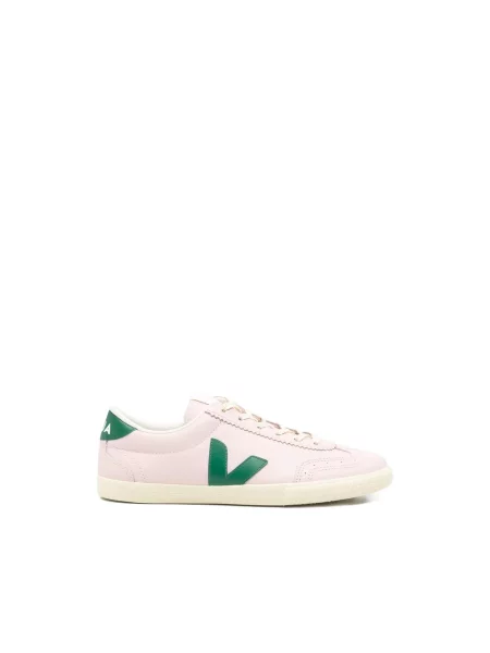 Sneakersy Veja Volley skórzane różowe