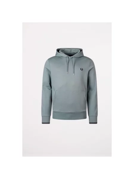 Mikina s kapucňou Fred Perry s kapucňou zelená