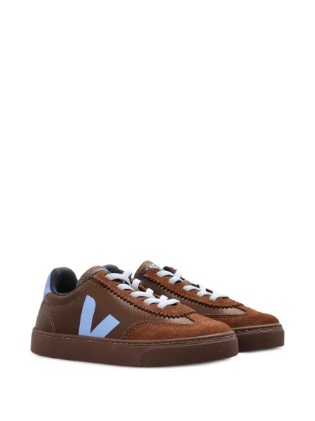 Sneakersy dziecięce Veja Volley brązowe