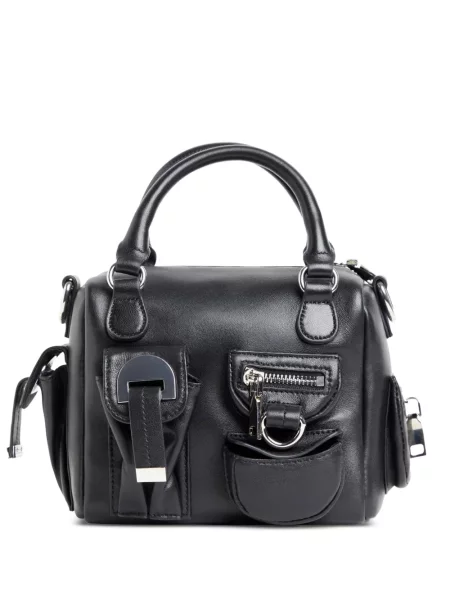 Geantă shopper Cynthia Rowley din piele negru