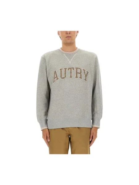 Bluza Autry z logo szara