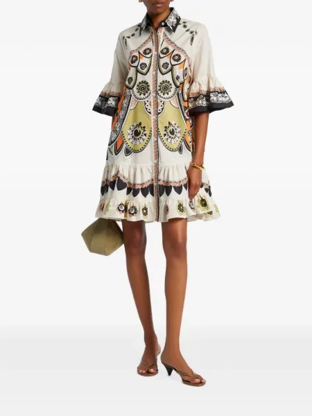 Rochie mini La Doublej alb