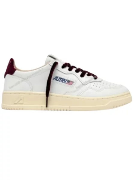 Sneakersy Autry skórzane białe