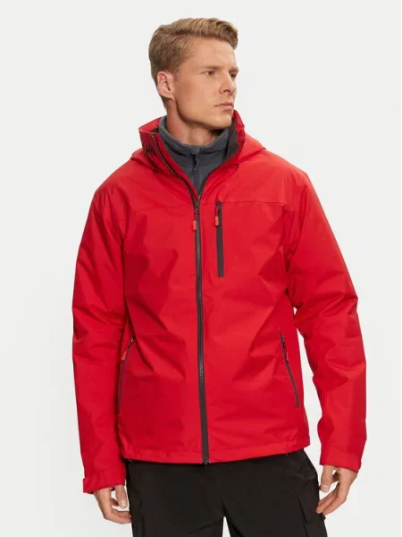 Helly Hansen Jachetă navigație Midlayer Sailing roșu