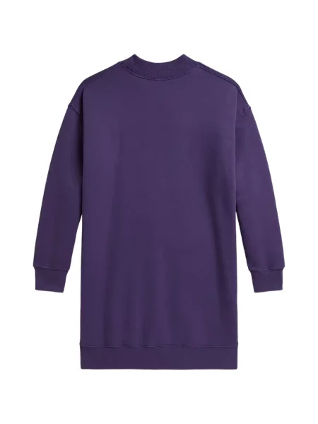 Sukienka dziecięca Polo Ralph Lauren fioletowa