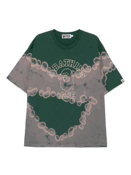 Tricou A Bathing Ape® scurt verde