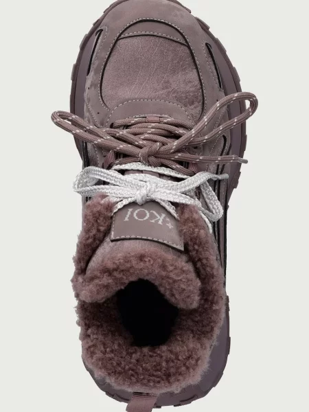 Koi Footwear Fluffy Platform Trainers кросівки