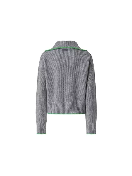 Sweter Pinko wełniany szary