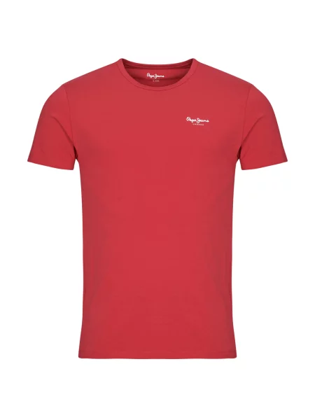 Kratak majica Pepe Jeans crvena