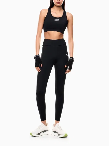 Легінси поліамід/еластан чорний