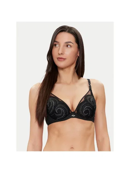 Chantelle Nedrček s kostjo Mystic črna