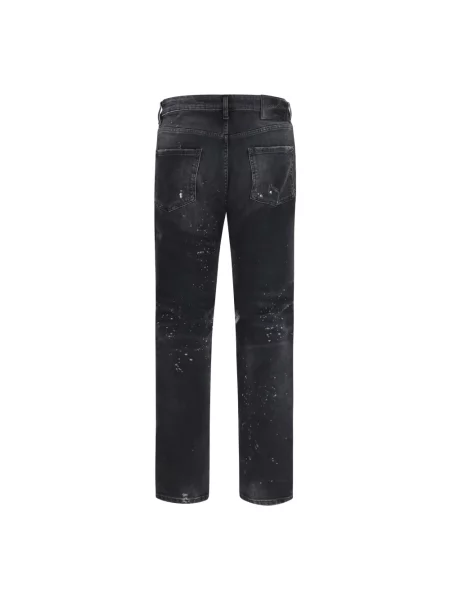 Jeansy Dsquared2 typu teddy czarne
