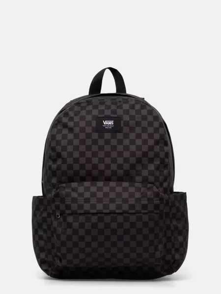 Plecak miejski dziecięcy Vans Old Skool Grom Check 18 l black/charcoal czarny