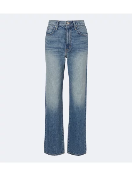 Jeansy straight leg Slvrlake niebieskie