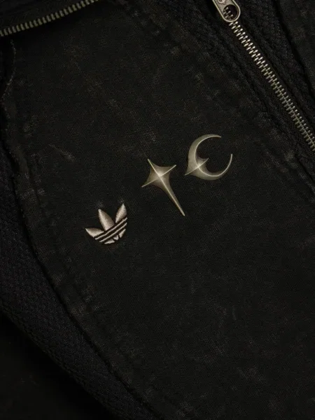 Șosete Adidas cu dungi cu imagine albastru