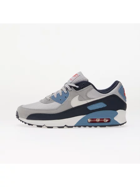 Sneakers Nike Air Max 90 Geyser Grey/ White-Thunder-Work Blue EUR λευκό