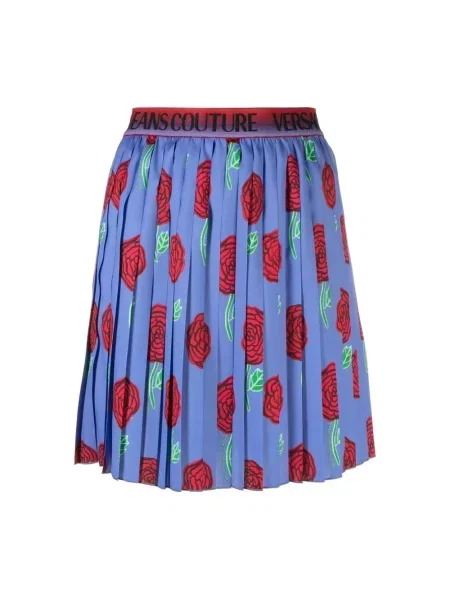 Krótka spódnica jeansowa Versace Jeans Couture