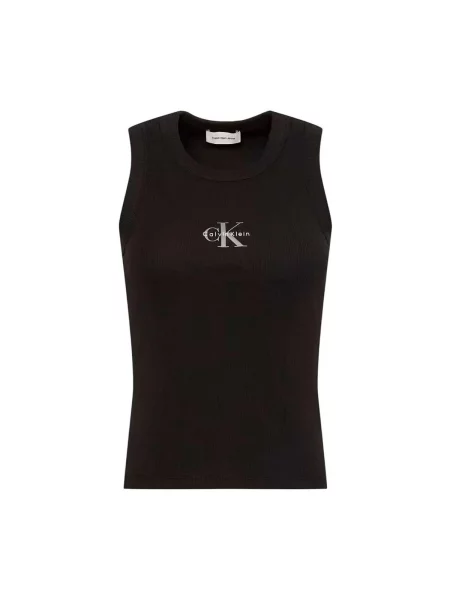 Calvin Klein Jeans Top negru