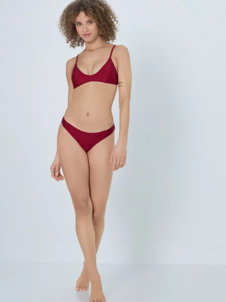 LSCN by LASCANA Bikinový top vínovo červená