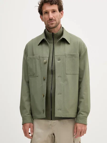 BOSS geacă de tranziție verde