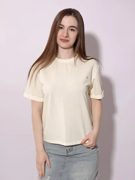 Футболка Lumo желтая