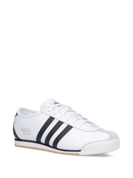 Sneakersy Adidas w paski zamszowe czarne