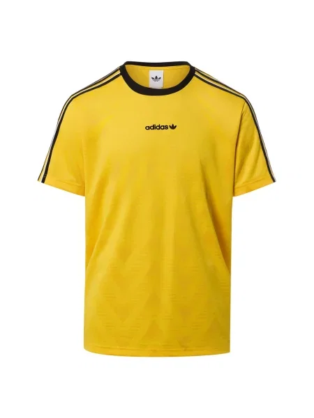Koszulka adidas Jacquard Jersey Eqtyel S żółta