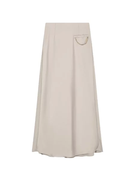 Fustă midi Armani Exchange din satin
