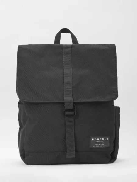 KOROSHI Rucsac negru alb