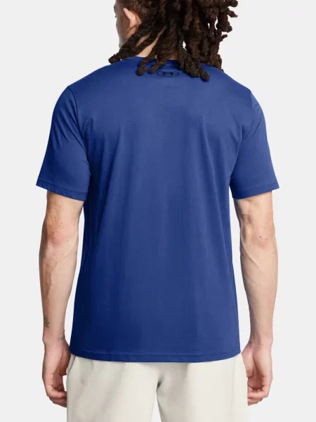 Tričko Under Armour modrá