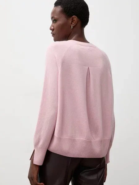 Answear.LAB sweter wełniany różowy